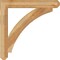 Ekena Millwork Thorton Craftsman Rough Sawn Bracket, Western Red Cedar, 4"W x 32"D x 32"H BKT04X32X32THR04RWR - alternate 4